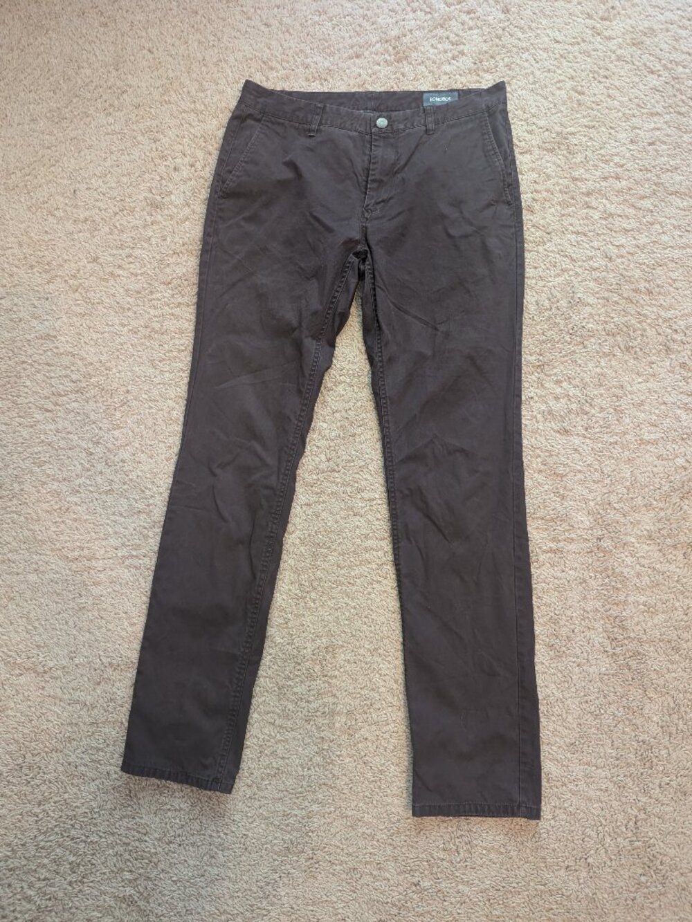 Bonobos 33x34 Burgandy Chinos
